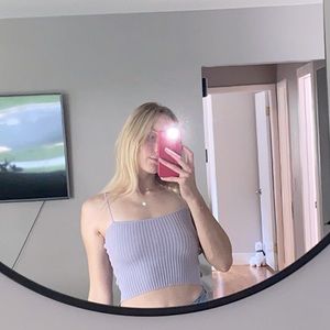 Purple summer crop top!